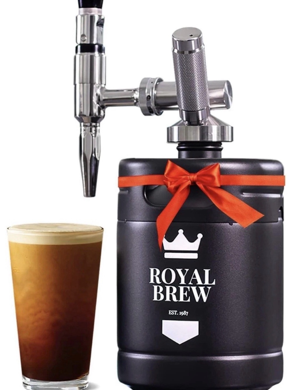 The Original Royal Brew Nitro Cold Brew Coffee Maker 64oz